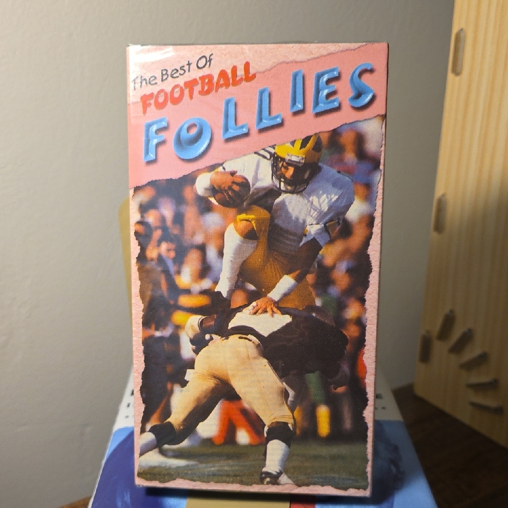 SEALED! The Best of Football Follies VHS